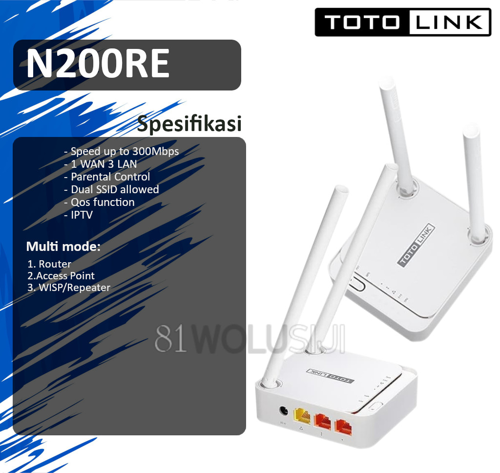 Configurar totolink sales n200re como repetidor
