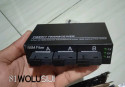 Converter 3 Port FO to 2 Port LAN 10/100Mbps Base Fast Ethernet Fiber Optic