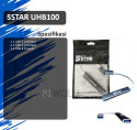 List Category Aksesoris Komputer - 5Star UHB100 Converter USB/USB Hub 3.0 to 1 * USB 3.0 + 3 * USB 2.0