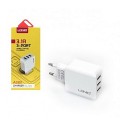 Home/Travel Charger LDNIO A3301 3 PORT 3.1A For Android/IOS