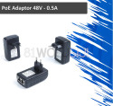 Adaptor POE Injector Ethernet 48V 0.5A - EU Plug