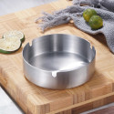 New product - Asbak Rokok Stainless steel 10cm - Bulat