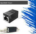 Barel/Couple/Penyambung RJ45 - Hitam