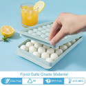 Cetakan Es Batu dan Cetakan Jelly Bulat 33 Grid Ice Cube Tray - BPA Free