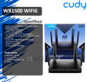 New product - Cudy WR1500 Wireless AX1500 dual band indoor Router WIFI6