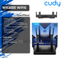 Cudy WR3000 Wireless AX3000 dual band indoor Router WIFI6
