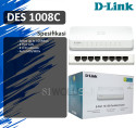 Switch/Hub DLink DES1008C 8 Port 10/100Mbps