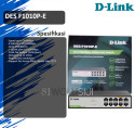 New product - D-Link DES F1010P-E 10 Port Switch with 8 PoE Ports (93W) and 2 uplink ports - CCTV Support