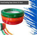 New product - Food Sealing Tape Solasi makanan 12mm 72 Yard (Go Food/GRAB Food/Shopee Food)
