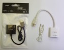 I-Link Converter HDMI to VGA include Audio (AUX out)