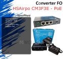 Media Converter HSAirpo CM3F3E 10/100Mbps - PoE Support