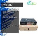 HSAirpo SW1082P 8 LAN + 2 uplink PoE Switch 10/100Mbps 96W