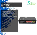 List Category Networking - HSAirpo SW604P 4 Port PoE Switch 2 port up link Fast Ethernet 10/100Mbps 48W
