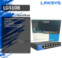 Business Switch LINKSYS LGS108 8 Port Gigabit (10/100/1000Mbps)