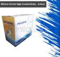Micore Kabel LAN/UTP Cat6E HC 305m - blue jacket