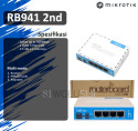 Top Seller - RouterBoard Mikrotik RB941-2nD - HAP Lite