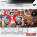 Mouse Pad Gaming XL Desk Mat Motif One Piece 400 x 800 x 2 mm