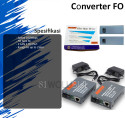 Converter LAN to Fiber Optic 10/100 Mbps Netlink HTB 3100 A/B - 1 Pasang