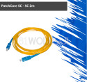 Patchcord/Kabel fiber optic sc/upc-sc/upc 2M simplex single mode