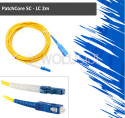 Patchcord/Kabel fiber optic SC LC 2M simplex single mode