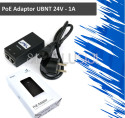 Ubiquiti/UBNT Adaptor POE 24V 1A - 24W