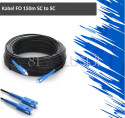 Dropcord/precon/Cable Fiber Optic / Kabel Fiber Optic Single mod 150m - 3 kawat seling
