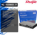 Ruijie Reyee RG ES206GS P 6 Port Gigabit smart switch managed with Combo SFP port - PoE Support
