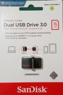 Sandisk Ultra Dual USB Drive 3.0 Flashdisk OTG 16GB