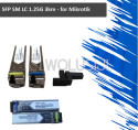 SFP SM (single mode) LC 1.25G 3km for Mikrotik