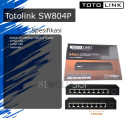 List Category Networking - Desktop switch totolink SW804P 8 Port 10/100Mbps PoE support