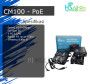Top seller - Converter LAN to FO HSAirpo CM100 10/100Mbps - PoE Support
